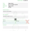 Test report for BPC 157 Peptide Capsules from Janoshik with client, sample, and batch details.