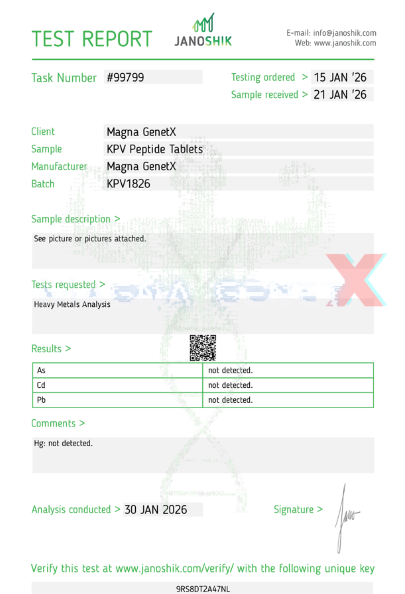 KPV Peptide Tablets - 584.26 mcg - Certified